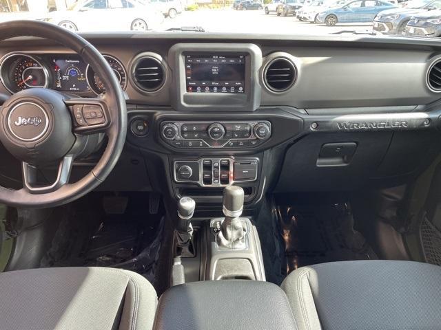 used 2022 Jeep Wrangler Unlimited car, priced at $25,389