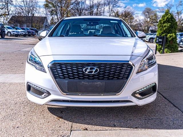 used 2017 Hyundai Sonata Hybrid car, priced at $15,589