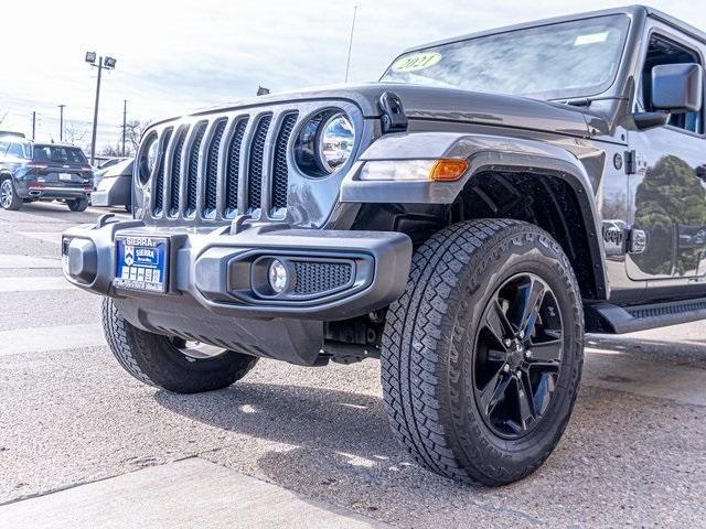 used 2021 Jeep Wrangler Unlimited car, priced at $35,669