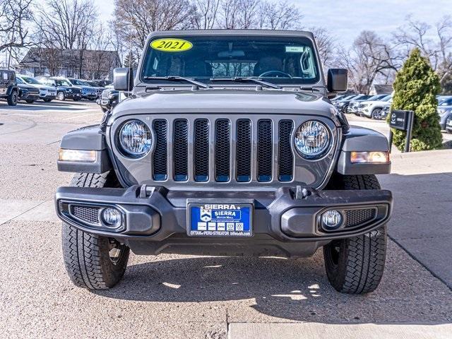 used 2021 Jeep Wrangler Unlimited car, priced at $35,669