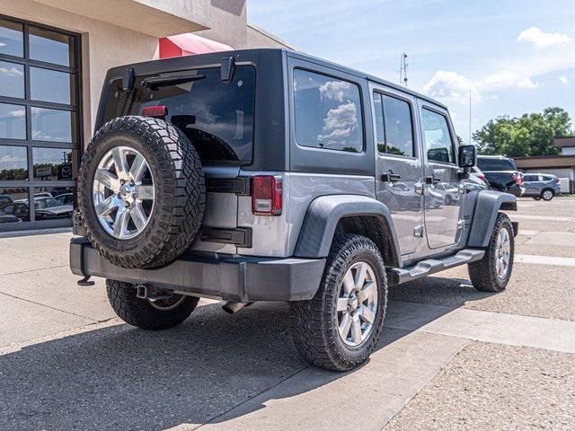 used 2015 Jeep Wrangler Unlimited car, priced at $17,569