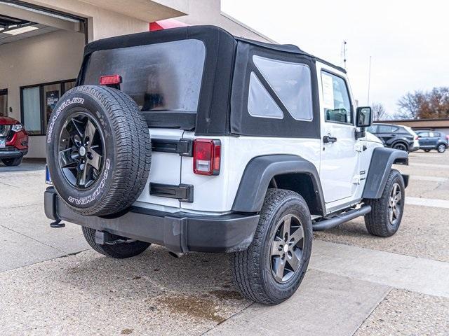 used 2017 Jeep Wrangler car, priced at $21,989