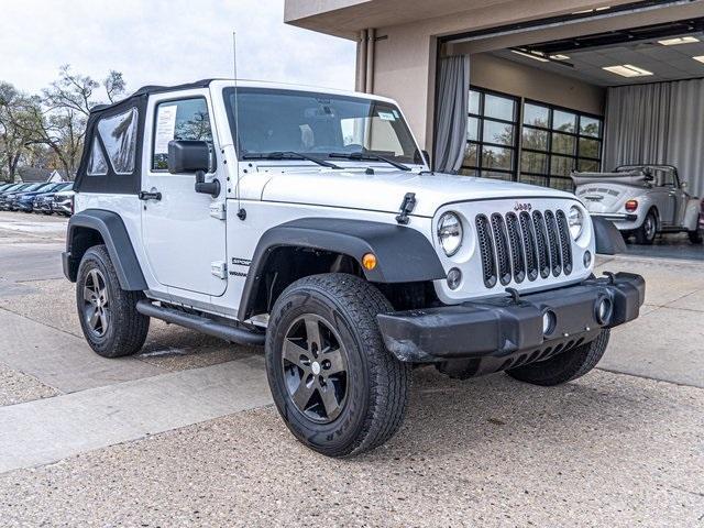 used 2017 Jeep Wrangler car, priced at $21,989