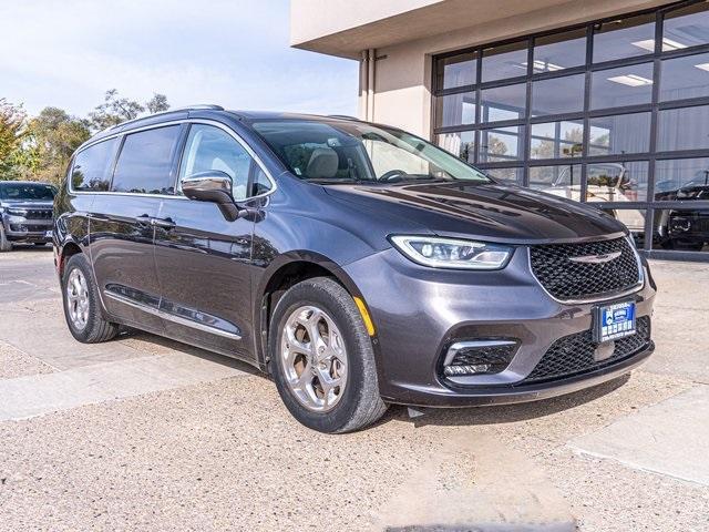 used 2021 Chrysler Pacifica car, priced at $35,489