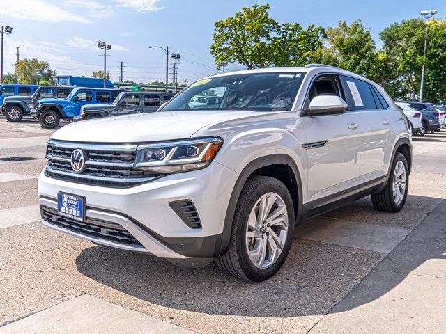 used 2021 Volkswagen Atlas Cross Sport car, priced at $27,989