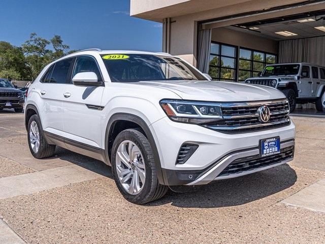 used 2021 Volkswagen Atlas Cross Sport car, priced at $27,989