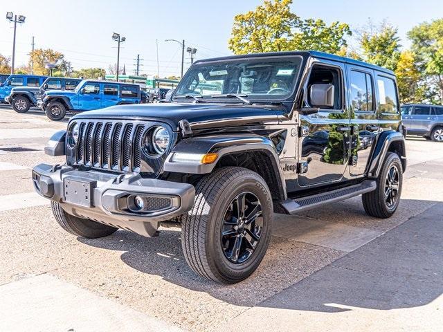 used 2020 Jeep Wrangler Unlimited car, priced at $33,489