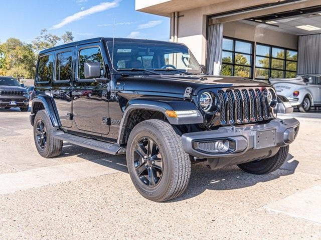 used 2020 Jeep Wrangler Unlimited car, priced at $33,919