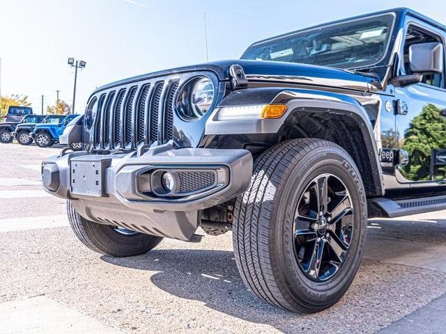 used 2020 Jeep Wrangler Unlimited car, priced at $33,489