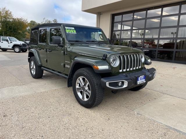 used 2022 Jeep Wrangler Unlimited car, priced at $30,859