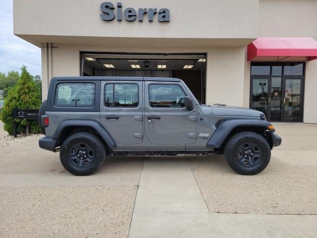 used 2020 Jeep Wrangler Unlimited car, priced at $22,639