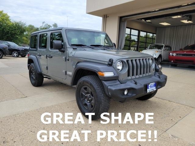 used 2020 Jeep Wrangler Unlimited car, priced at $23,989