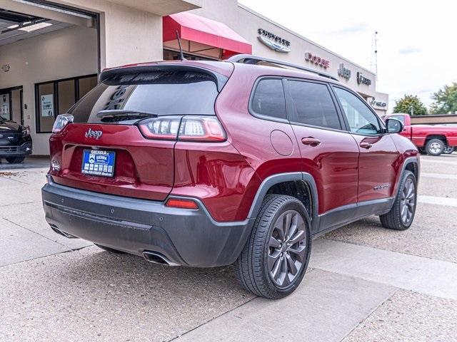 used 2021 Jeep Cherokee car, priced at $25,739