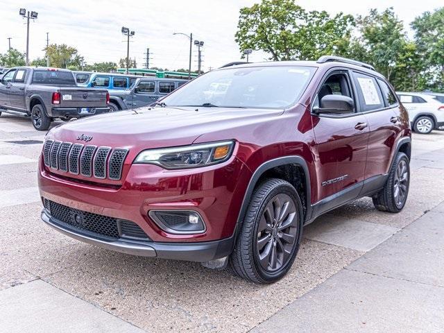 used 2021 Jeep Cherokee car, priced at $25,739