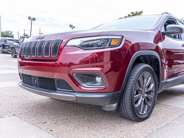 used 2021 Jeep Cherokee car, priced at $25,739