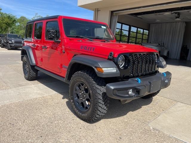 used 2023 Jeep Wrangler 4xe car, priced at $35,979