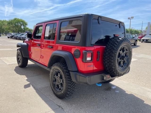used 2023 Jeep Wrangler 4xe car, priced at $35,979