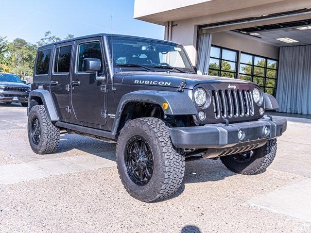 used 2017 Jeep Wrangler Unlimited car, priced at $22,989