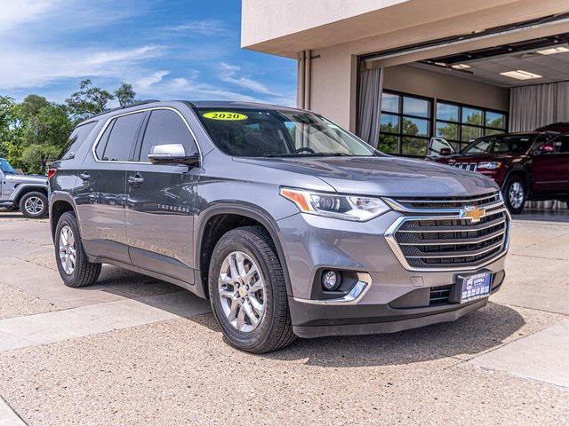 used 2020 Chevrolet Traverse car, priced at $20,209