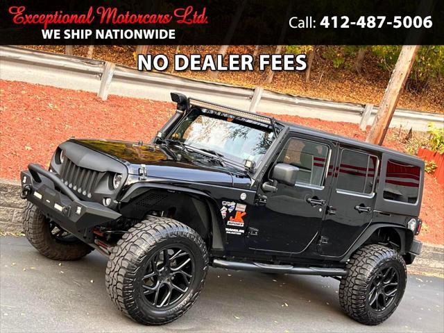 used 2011 Jeep Wrangler Unlimited car, priced at $17,900