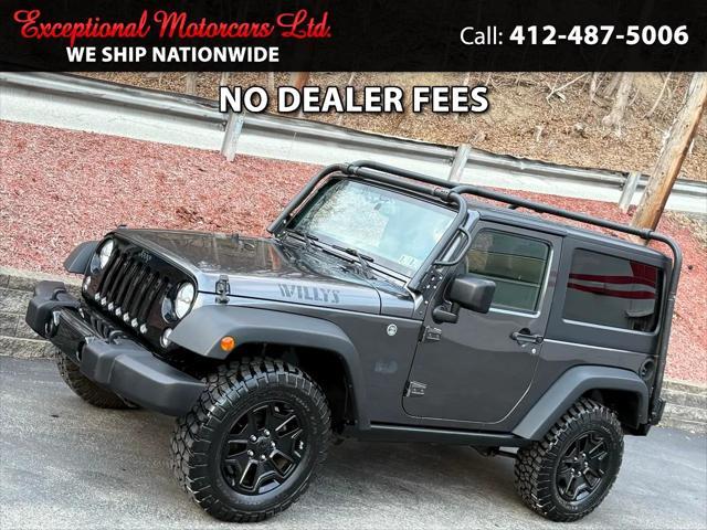 used 2018 Jeep Wrangler JK car, priced at $18,900