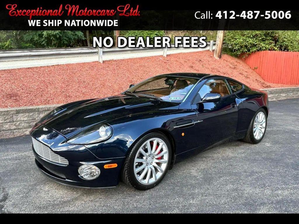 used 2003 Aston Martin V12 Vanquish car, priced at $69,900