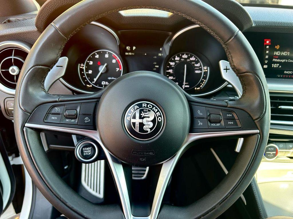 used 2018 Alfa Romeo Stelvio car, priced at $16,500
