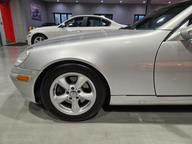 used 2002 Mercedes-Benz SLK-Class car, priced at $8,990