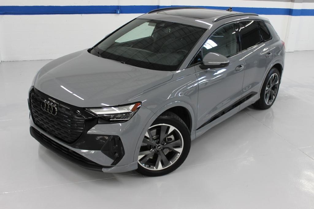 used 2024 Audi Q4 e-tron car, priced at $35,498