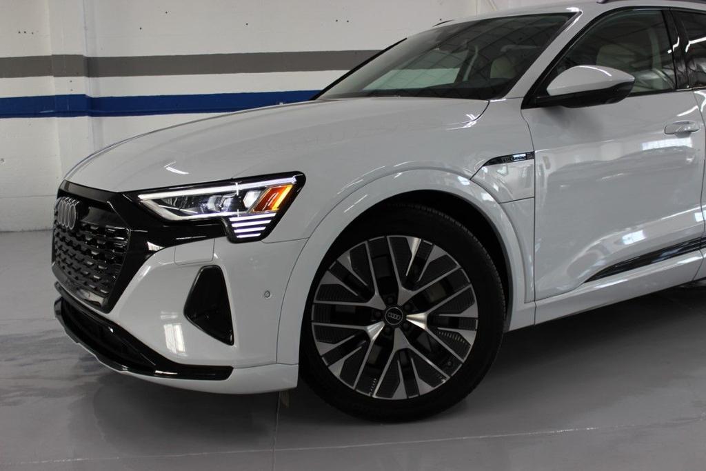 used 2024 Audi Q8 e-tron car, priced at $50,498