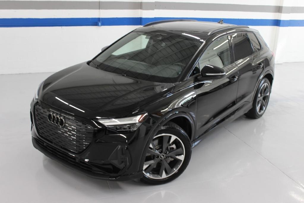 used 2024 Audi Q4 e-tron car, priced at $36,498