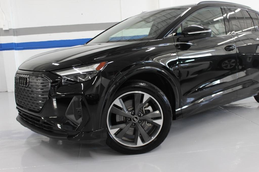 used 2024 Audi Q4 e-tron car, priced at $36,498