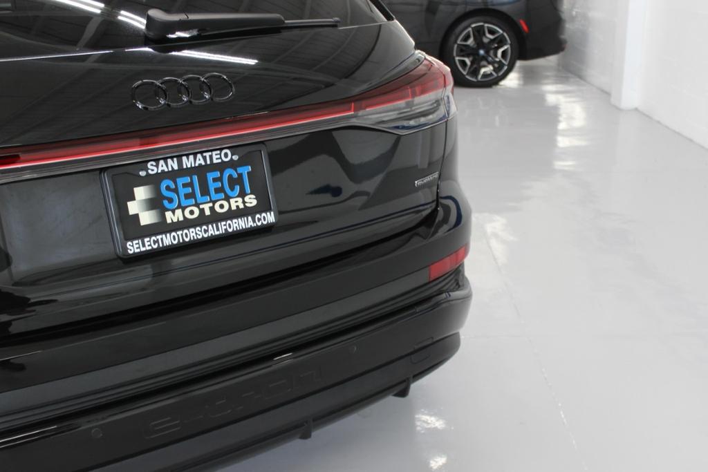 used 2024 Audi Q4 e-tron car, priced at $36,498