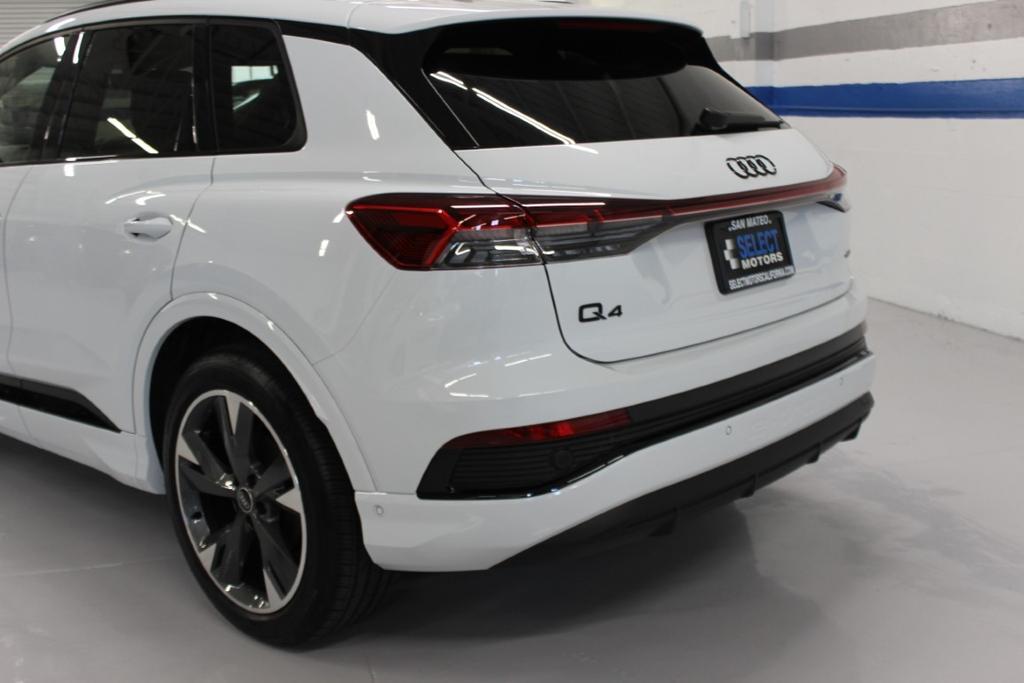 used 2024 Audi Q4 e-tron car, priced at $35,498