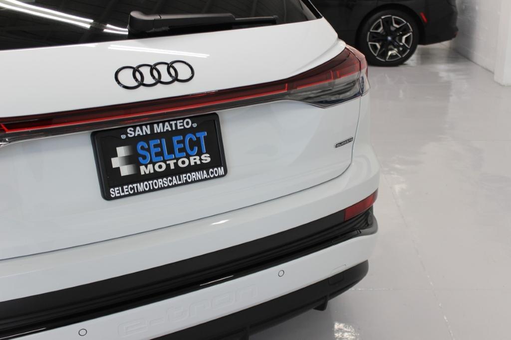 used 2024 Audi Q4 e-tron car, priced at $35,498