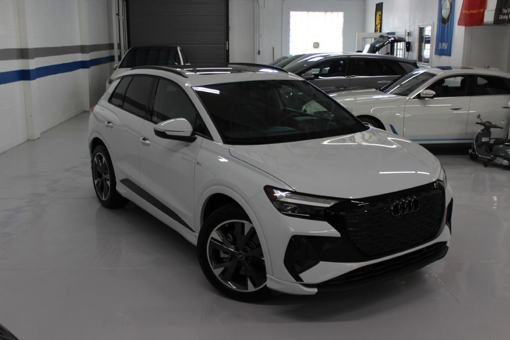 used 2024 Audi Q4 e-tron car, priced at $35,498