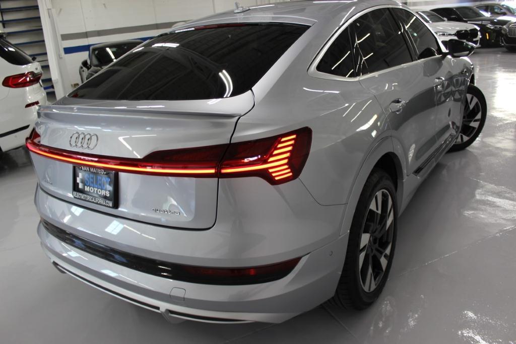 used 2023 Audi e-tron Sportback car, priced at $41,998