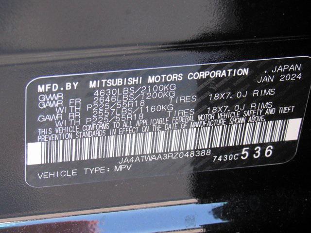 new 2024 Mitsubishi Eclipse Cross car, priced at $26,085