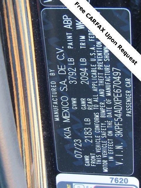 used 2023 Kia Forte car, priced at $14,998