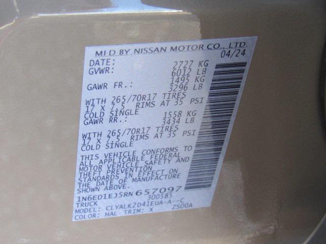 used 2024 Nissan Frontier car, priced at $29,985