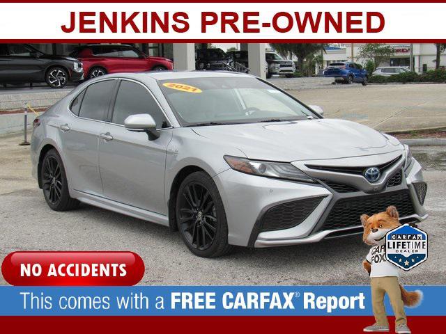 used 2021 Toyota Camry car, priced at $24,791