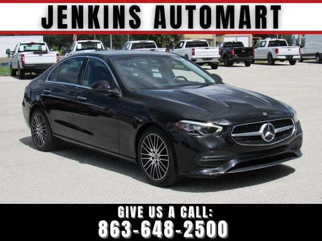 used 2022 Mercedes-Benz C-Class car, priced at $31,998