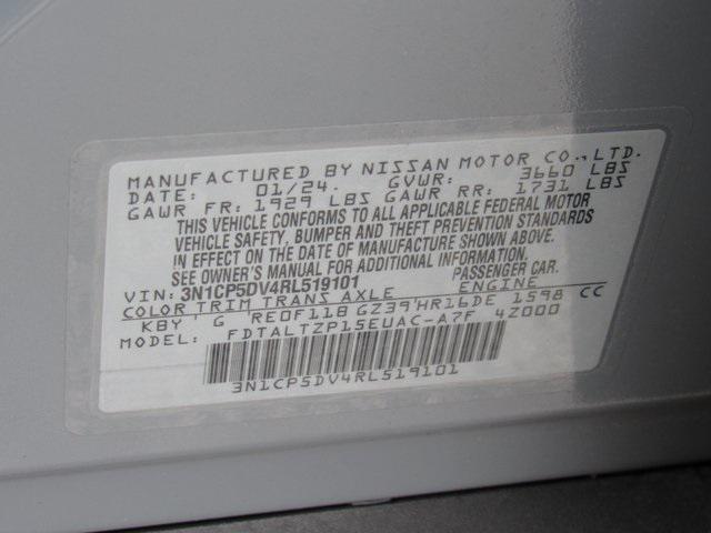 used 2024 Nissan Kicks car, priced at $18,912