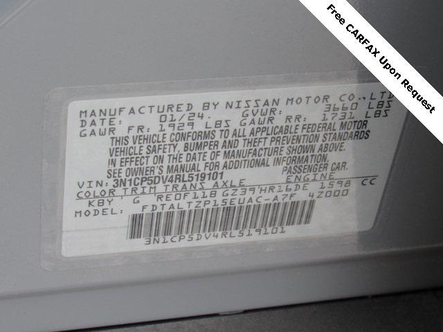 used 2024 Nissan Kicks car, priced at $17,880