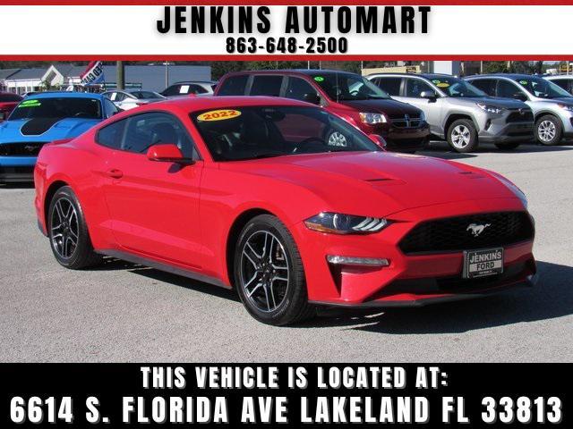 used 2022 Ford Mustang car, priced at $23,996