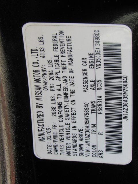 used 2005 Nissan 350Z car, priced at $9,996