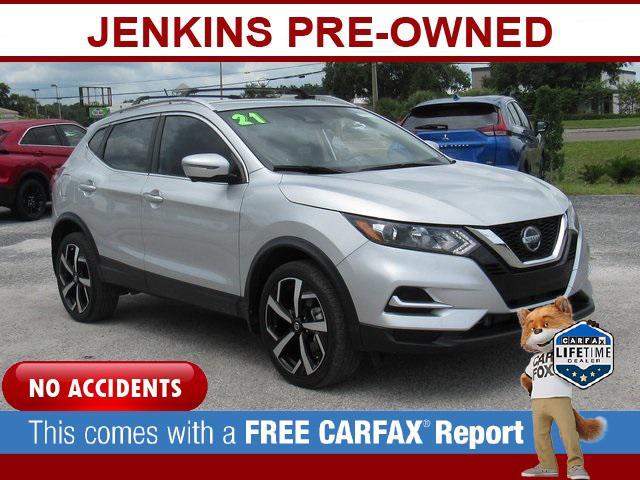 used 2021 Nissan Rogue Sport car, priced at $17,293