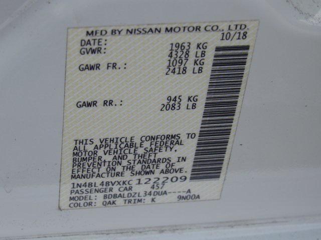 used 2019 Nissan Altima car, priced at $9,995