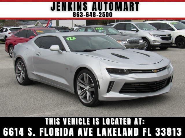 used 2018 Chevrolet Camaro car, priced at $19,998