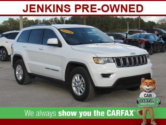 used 2018 Jeep Grand Cherokee car, priced at $15,866